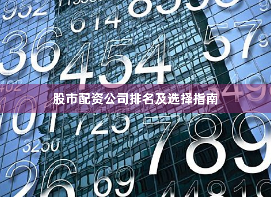 股市配资公司排名及选择指南